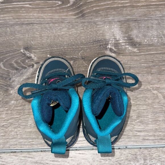 Nike Air Jordan Spizike BT Toddler Boy Sz 5 Space Blue White Mid Lace Sneakers - Picture 5 of 10